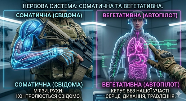 соматична та вегитативна нервові системи